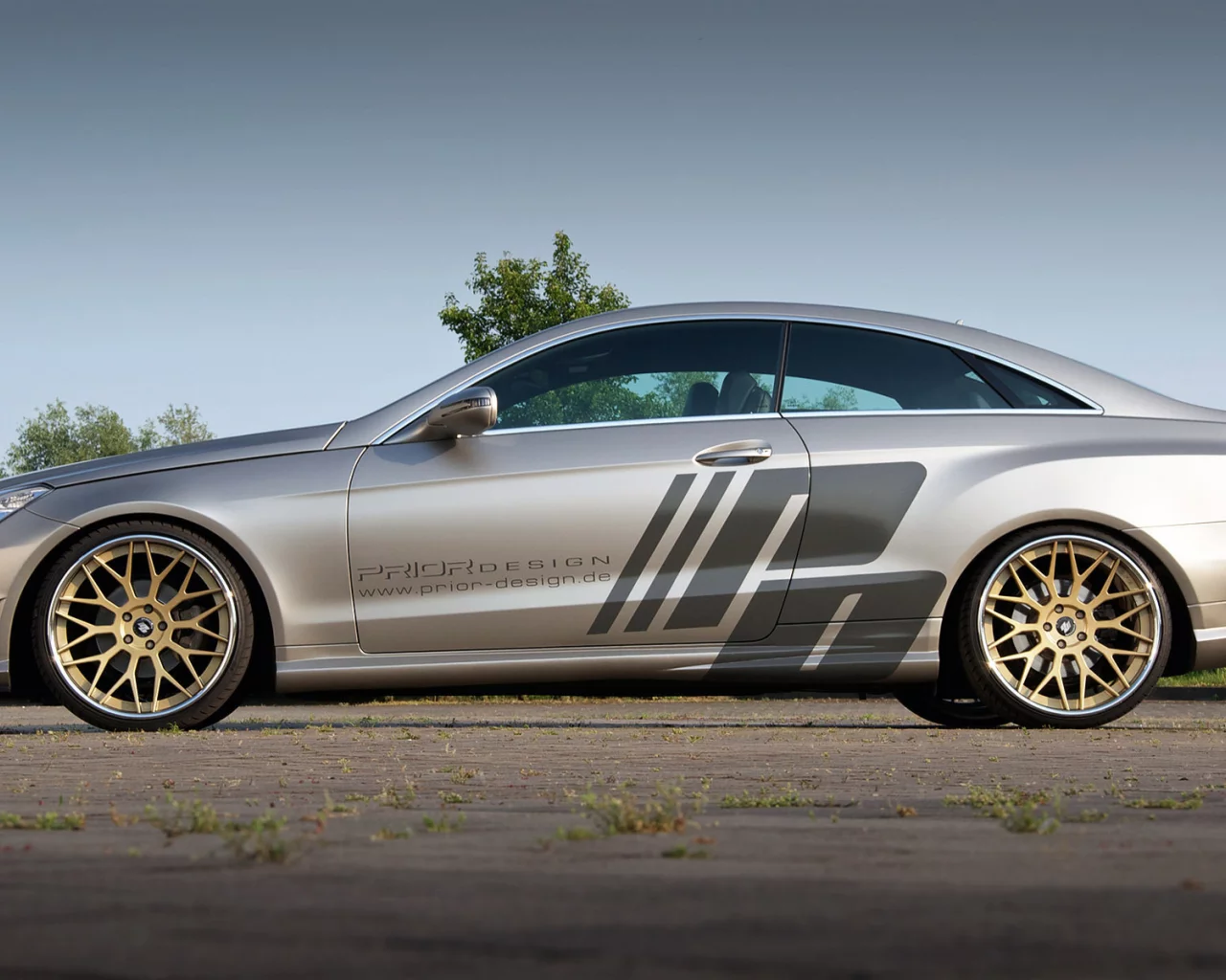 prior design, 1920x1200, машина, car, mercedes e-class coupe c207, tuning