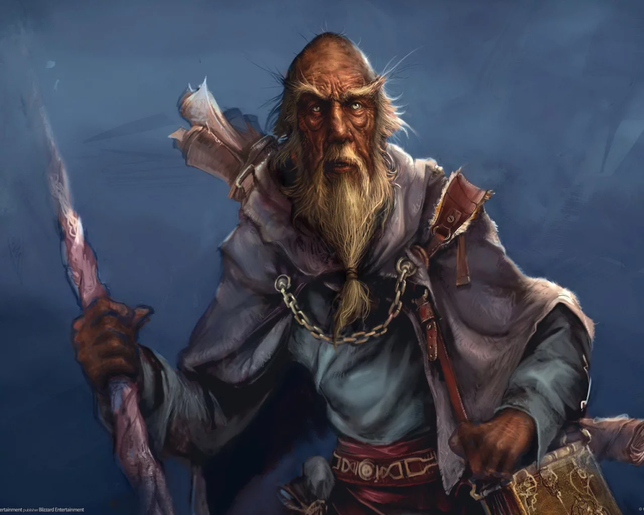 blizzard entertainment, декард каин, gamewallpapers, диабло, deckard cain, последний из хорадрима, diablo3
