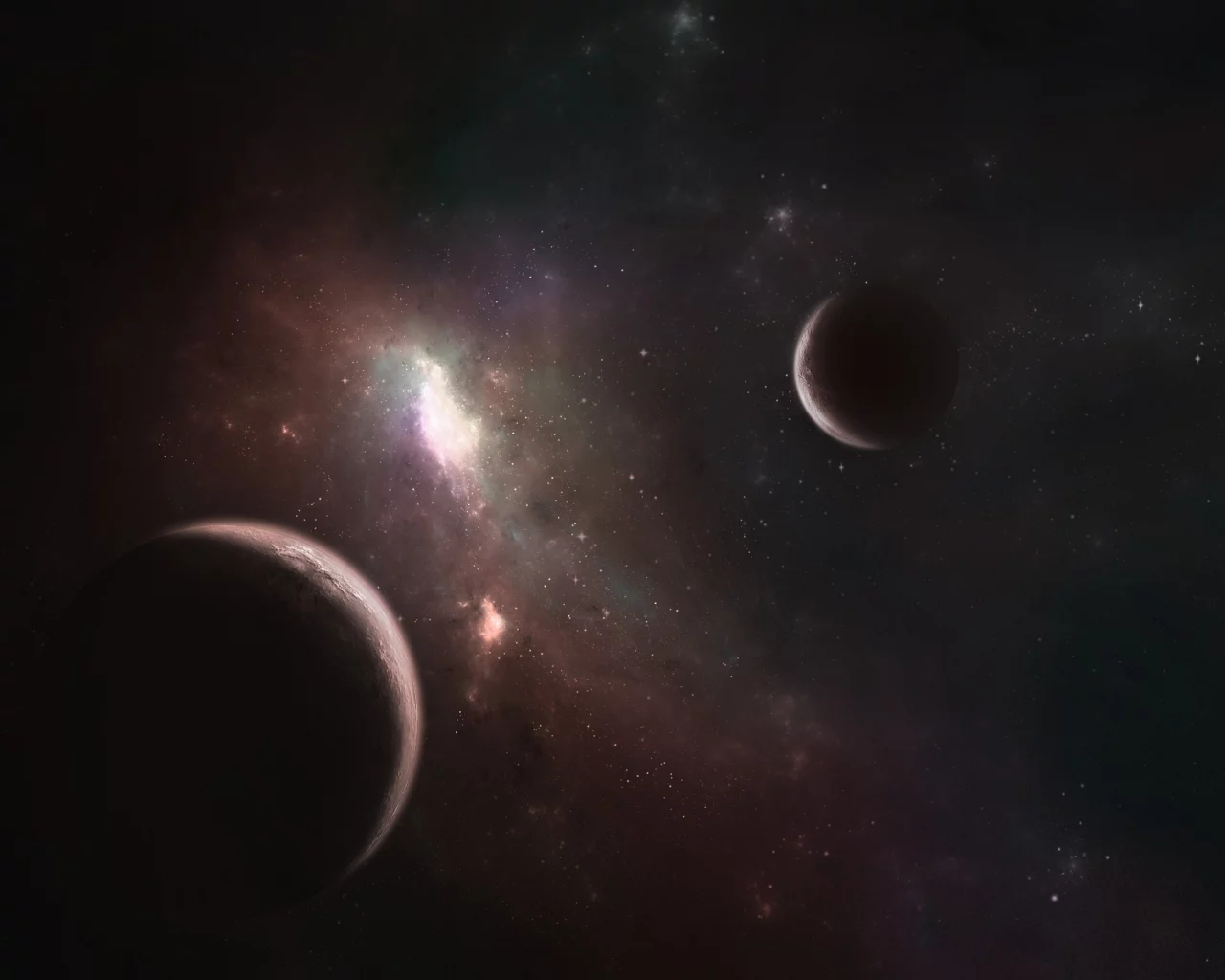 planet, созвездие, satellite, space, свечение