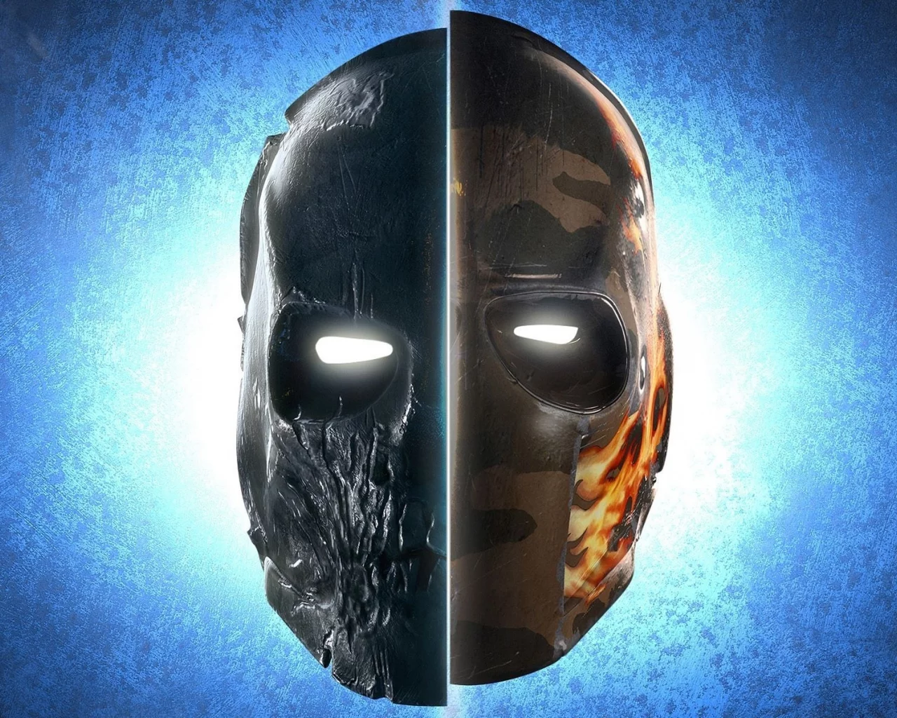 маски, army of two, для глаз, прорези, череп