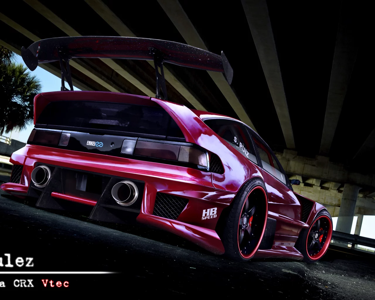 vtec, honda, тюнинг, crx