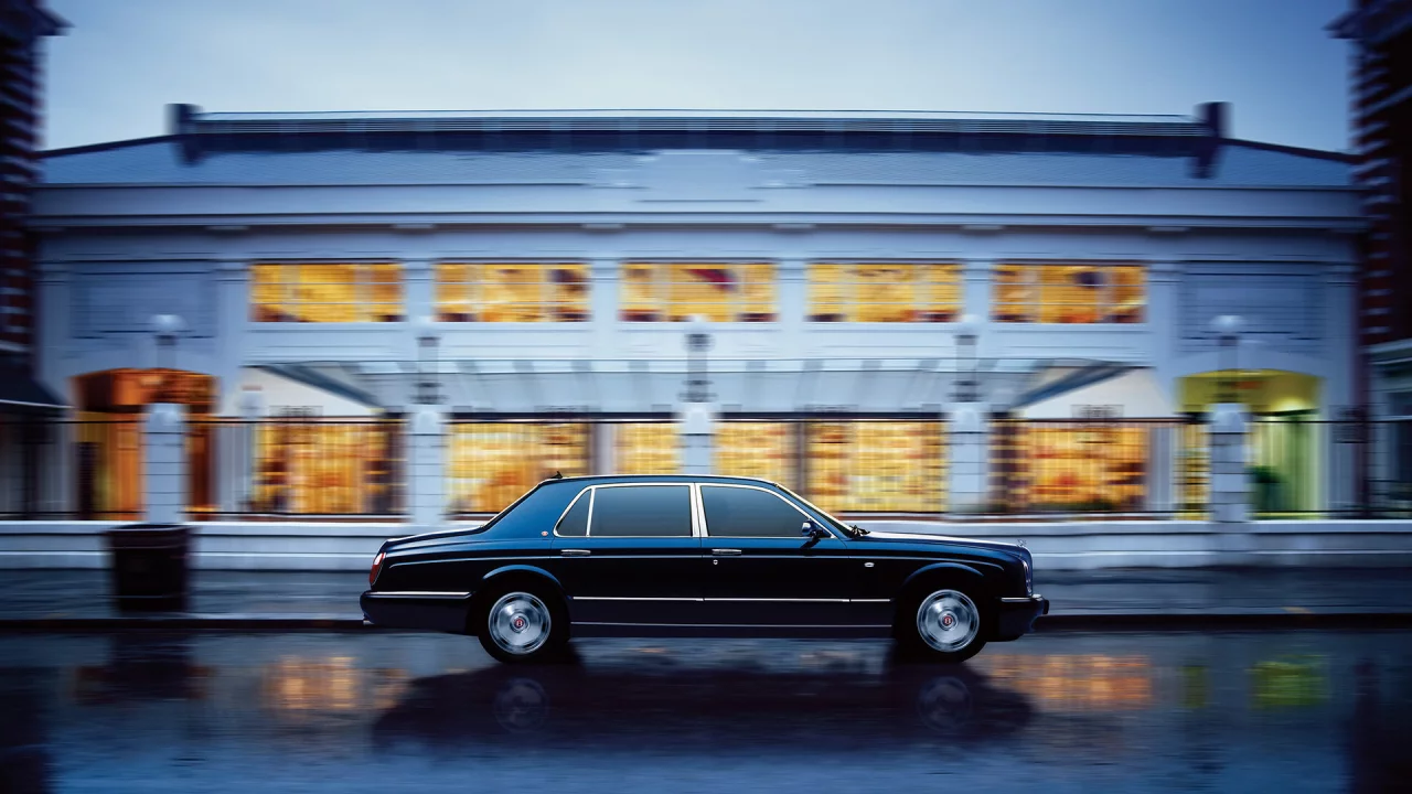 фон, arnage, bentley, движение