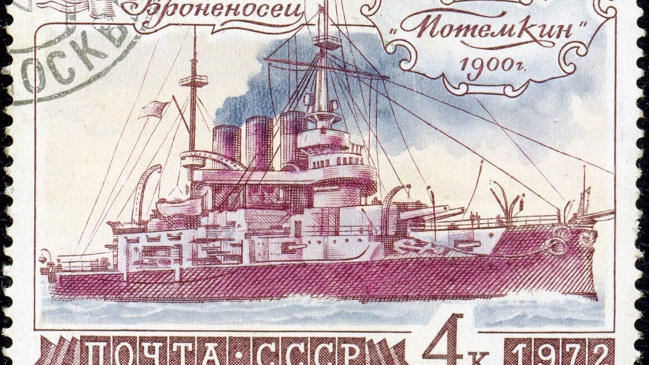марка, броненосец, ссср, потемкин, почта