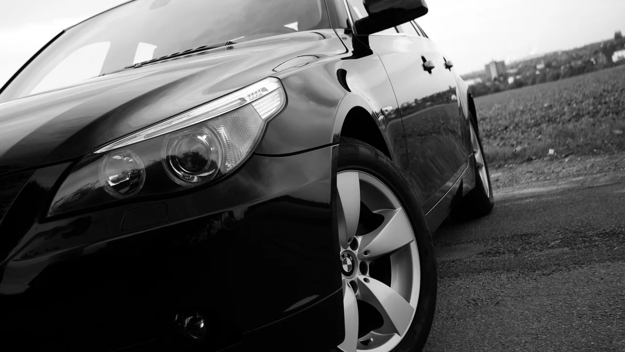 5-er, e60, black, bmw