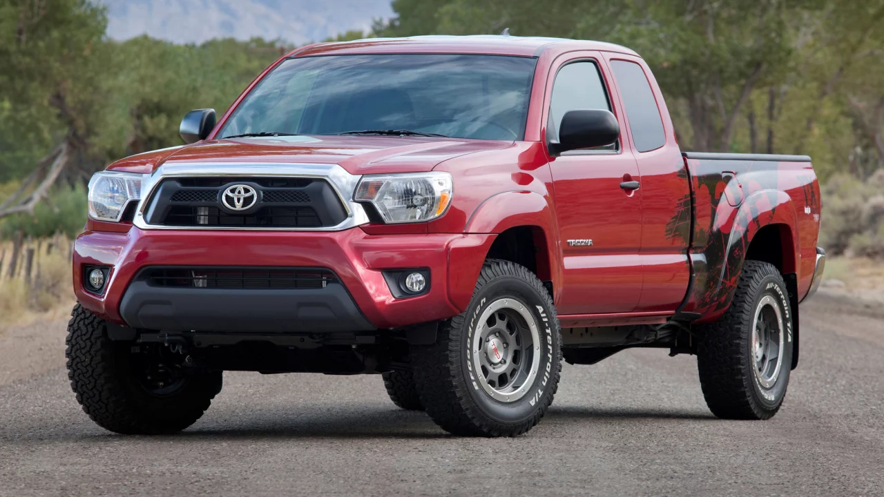 access cab, tacoma, limited edition, пикап, baja series, tuning, trd, toyota, красный, передок, tx, тоёта, такома, тюнинг