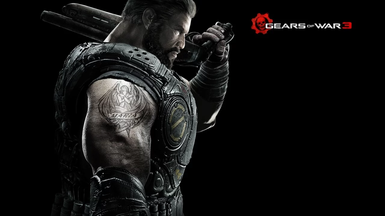броня, gears of war 3, война, ot zeus, обрез, maria