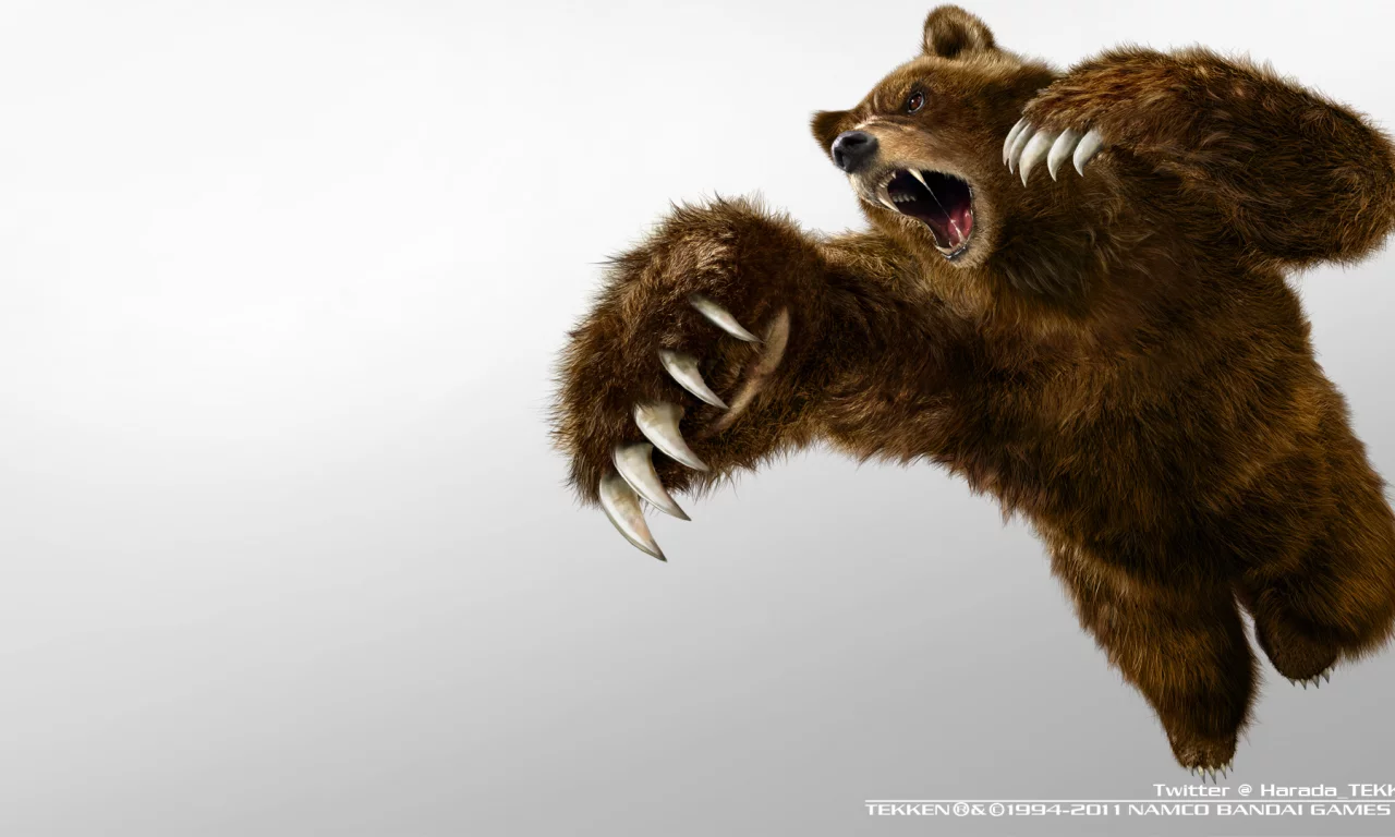 bear, games, tekken
