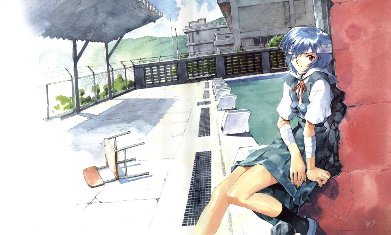 neon genesis evangelion, ayanami rei, nge