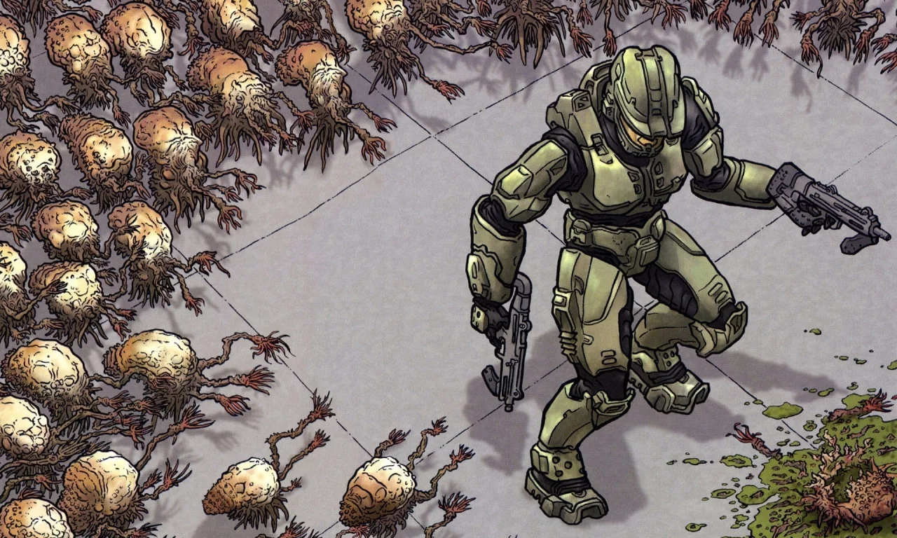 оружие, мастер чиф, halo, halo