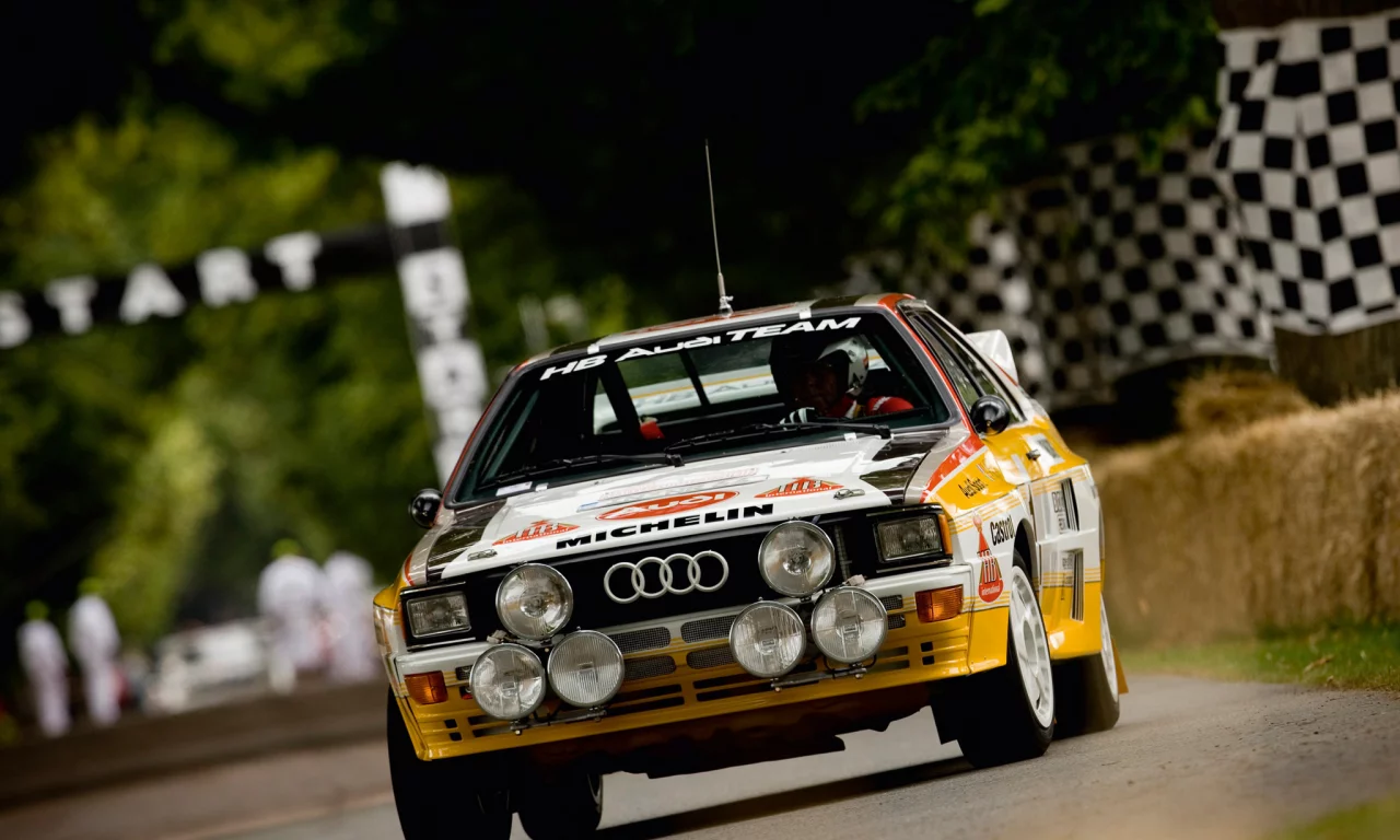 группа б, audi, ралли, ауди, quattro, легендарный автомобиль, 1983, rally car, group b, start, кватро