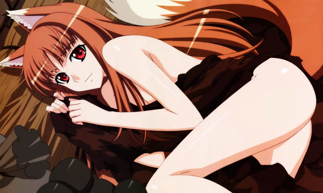 хоро, волчица и пряности, аниме, spice and wolf