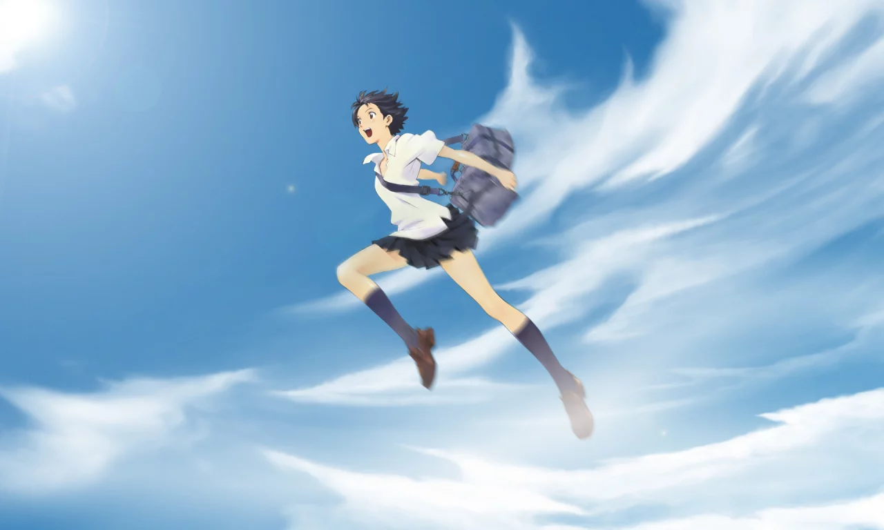 прыжок, toki o kakeru sh__jo, the girl who leapt through time, девочка покорившая время