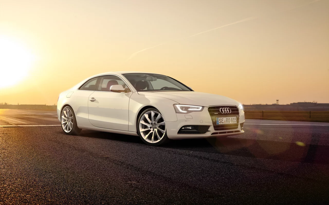 рендер, audi, фотошоп, a5