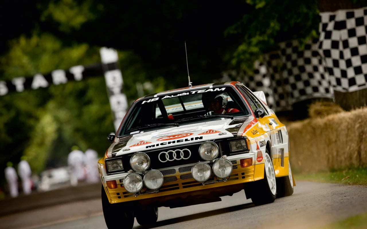 группа б, audi, ралли, ауди, quattro, легендарный автомобиль, 1983, rally car, group b, start, кватро