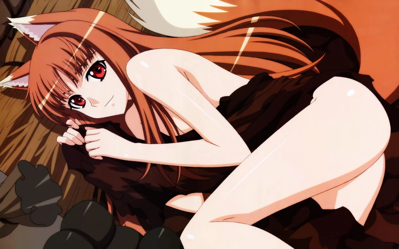 хоро, волчица и пряности, аниме, spice and wolf