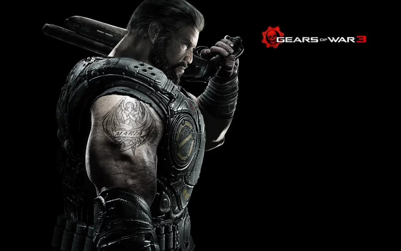 броня, gears of war 3, война, ot zeus, обрез, maria