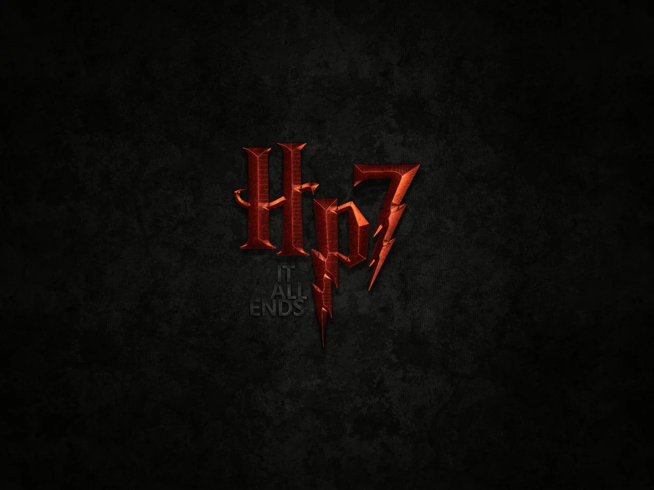 it all ends, red, harry potter, black