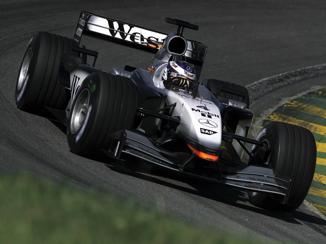 формула 1, mercedes-benz, kimi raikkonen, f1, formula 1, mp4-17, mclaren, 2002, kimi raikkonen, макларен