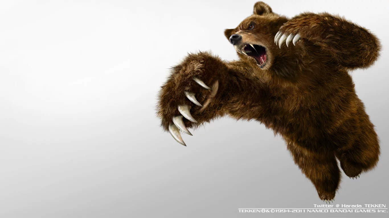 bear, games, tekken