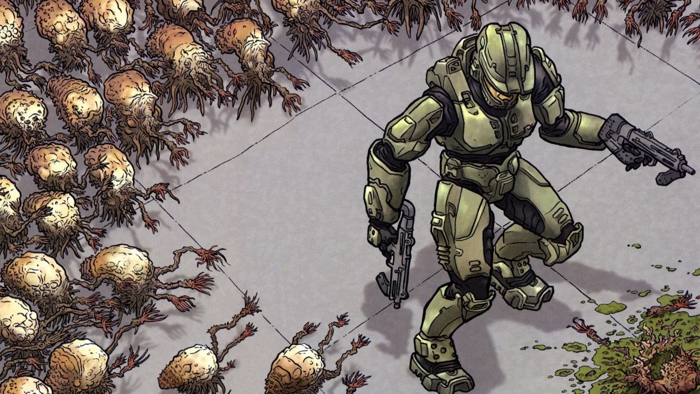 оружие, мастер чиф, halo, halo