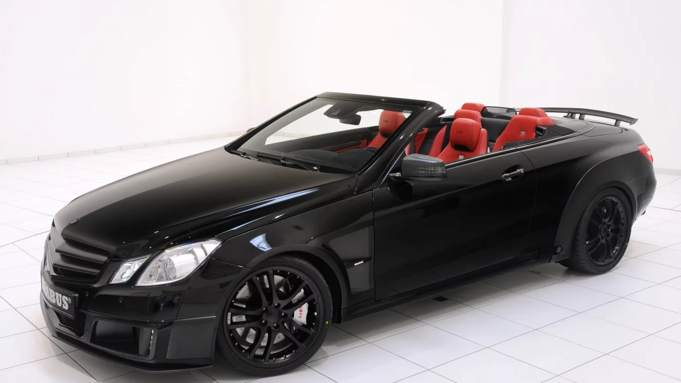 мерседес, кабриолет, brabus, mercedes, тюнинг