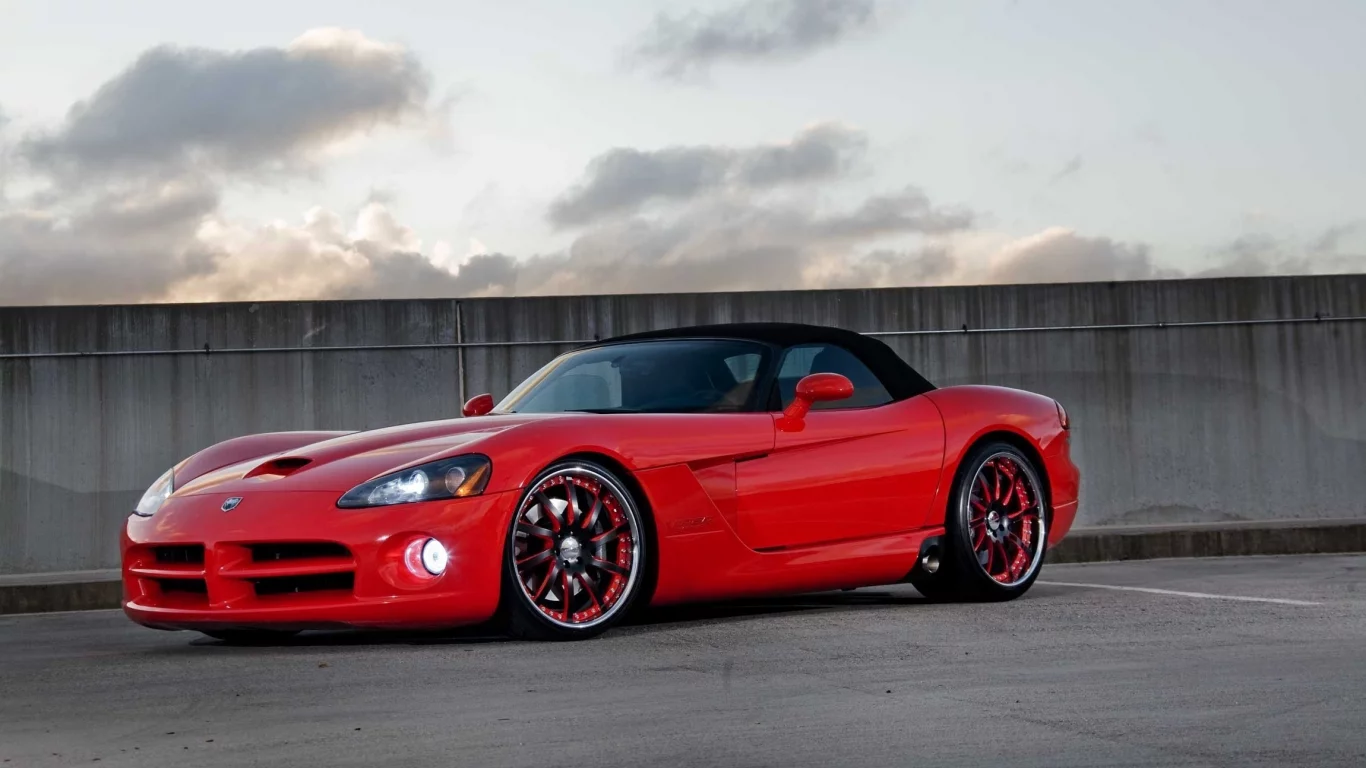 red, viper, dodge