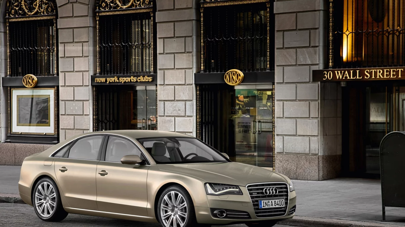 a8, audi, wall street