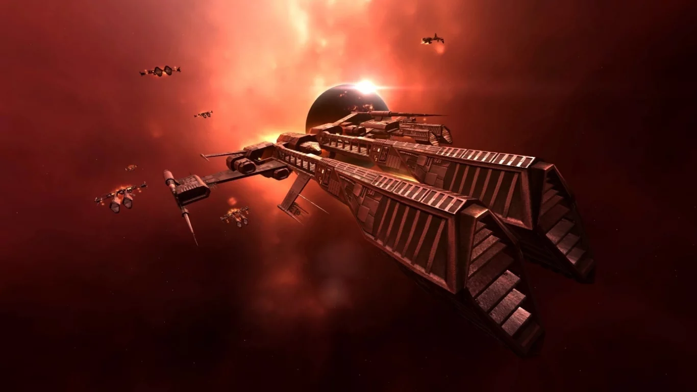 eve online, корабль, космос