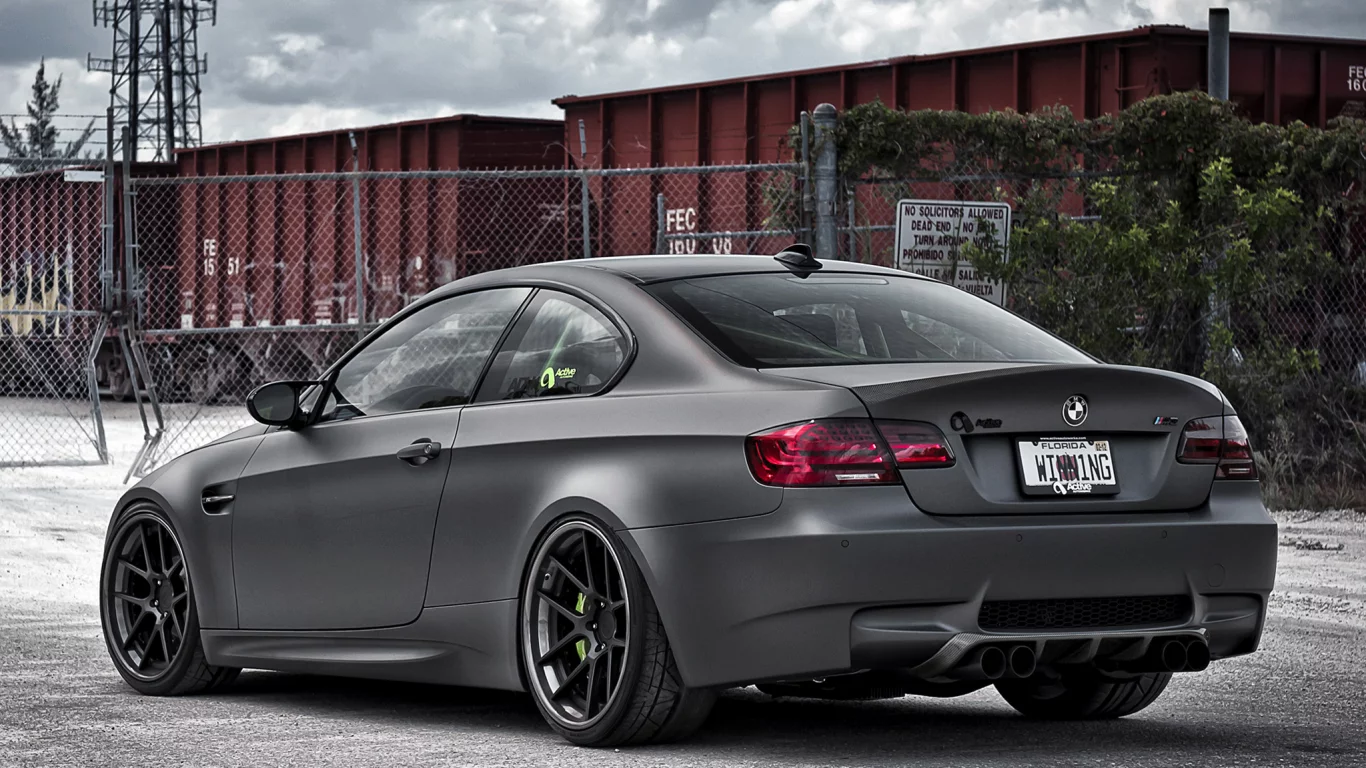 autowerke, bmw, (e92), задняя часть, купе, бмв, m3, вагоны, active, забор, coupe