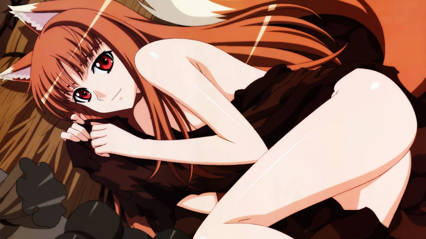 хоро, волчица и пряности, аниме, spice and wolf