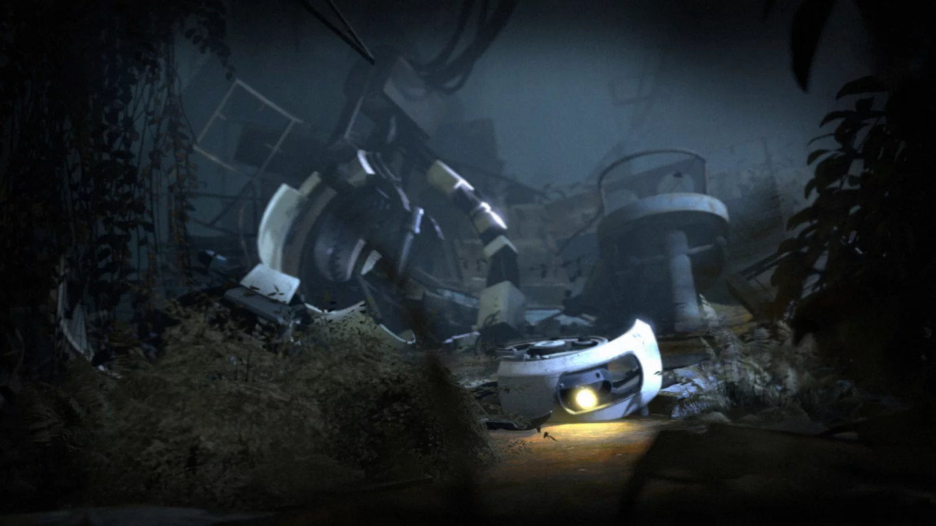 glados, глэдос, портал 2, разруха, portal 2