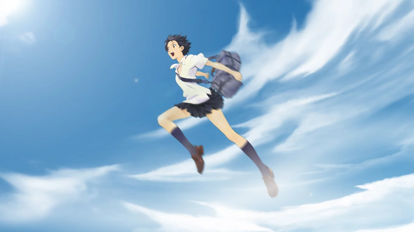 прыжок, toki o kakeru sh__jo, the girl who leapt through time, девочка покорившая время