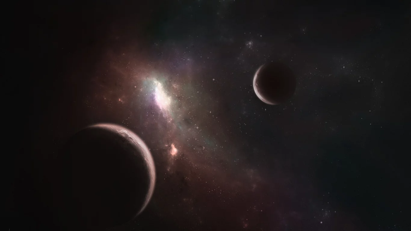 planet, созвездие, satellite, space, свечение