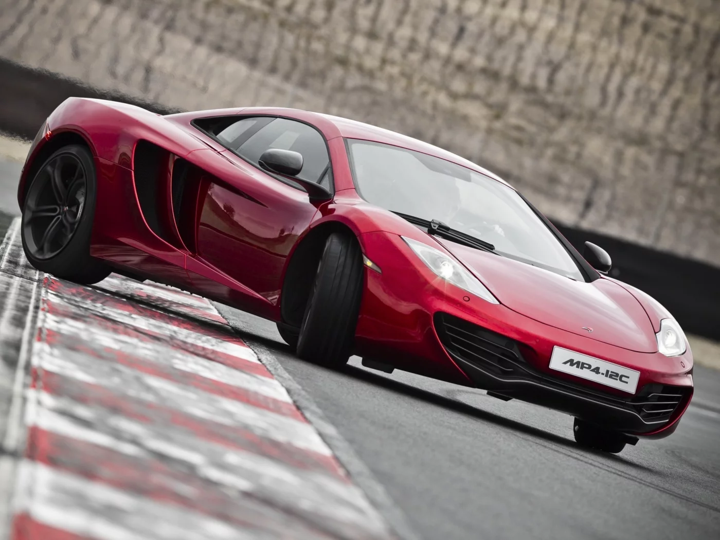 mp4-12c, макларен, mclaren, red, красный