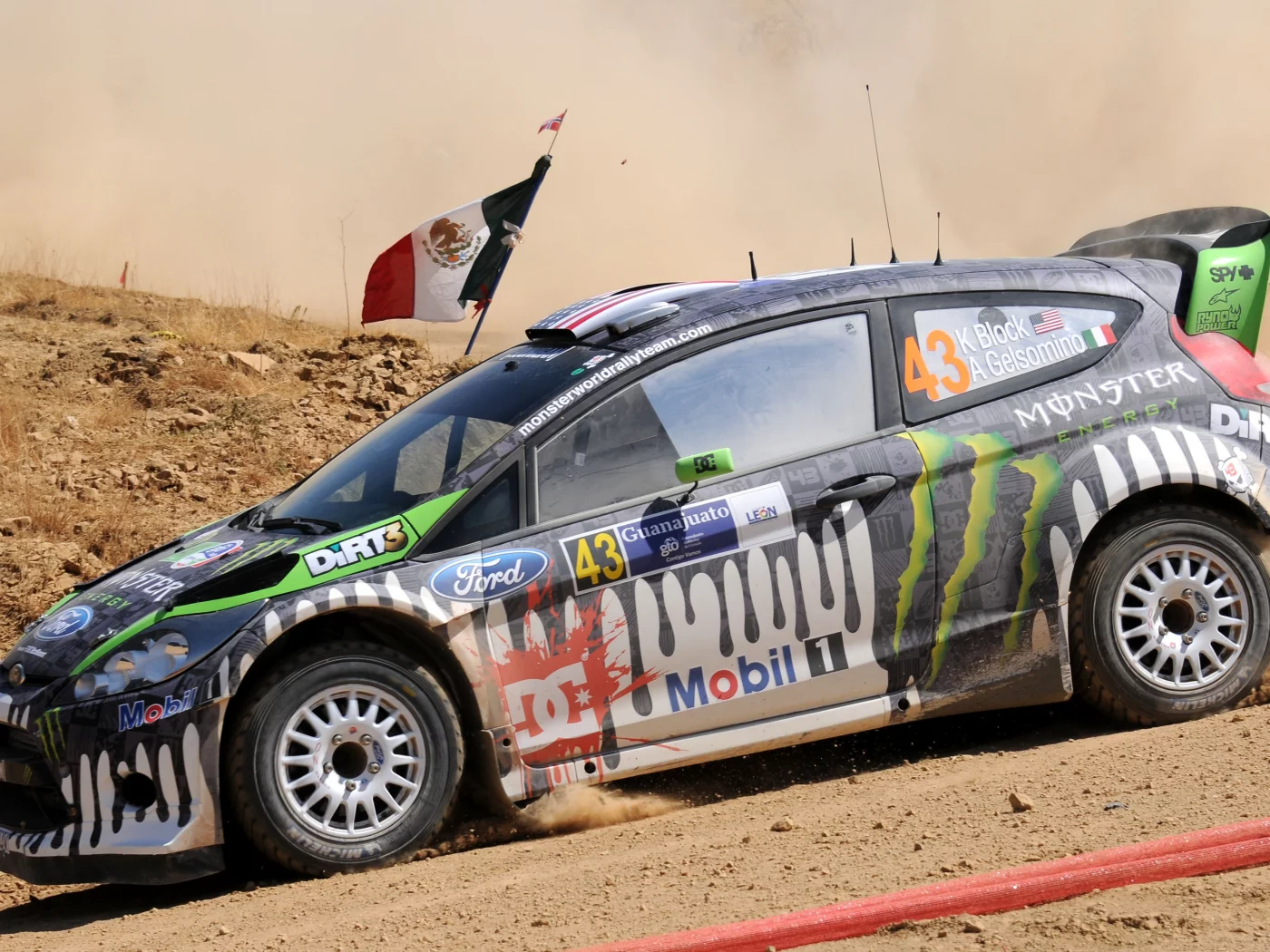 rally, ken block, ралли, fiesta, ford, monster energy, кен блок, wrc, rs