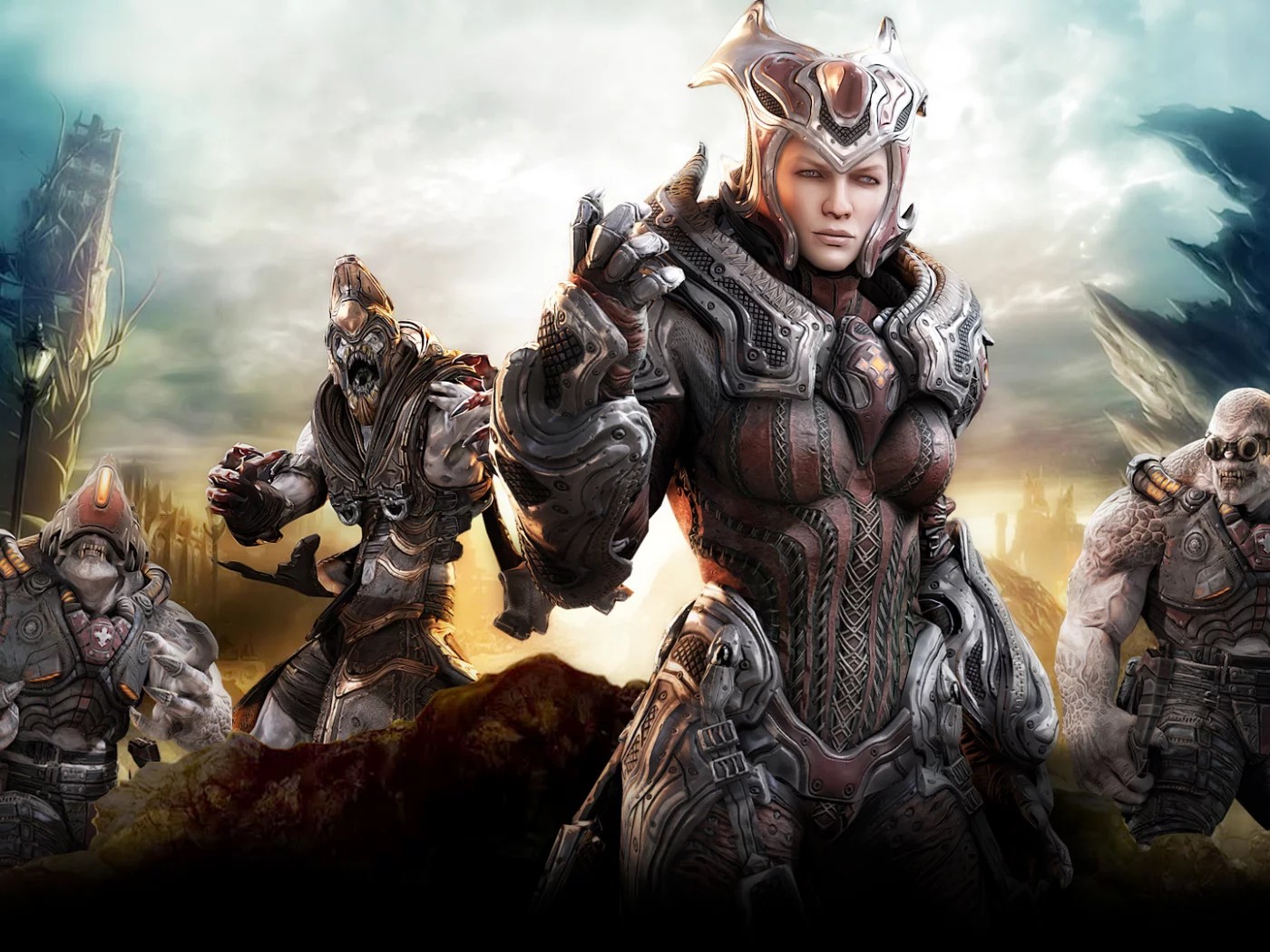 gears of war 3, xbox 360, epic games, шутер