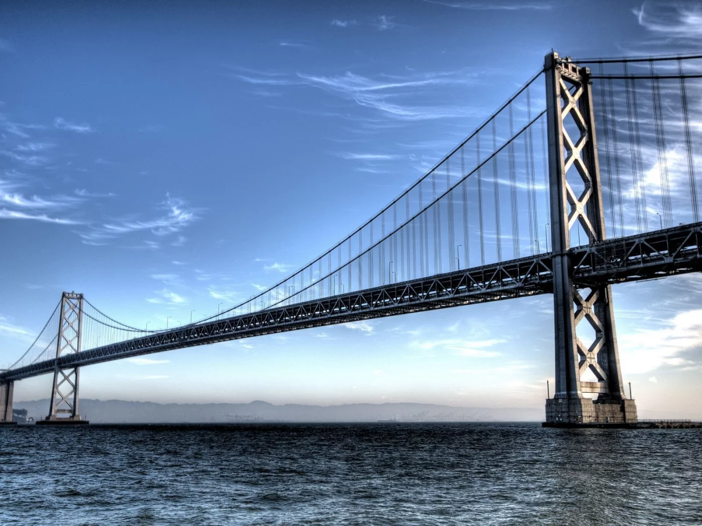 город, небо, сан франциско, san francisco, облака, мост