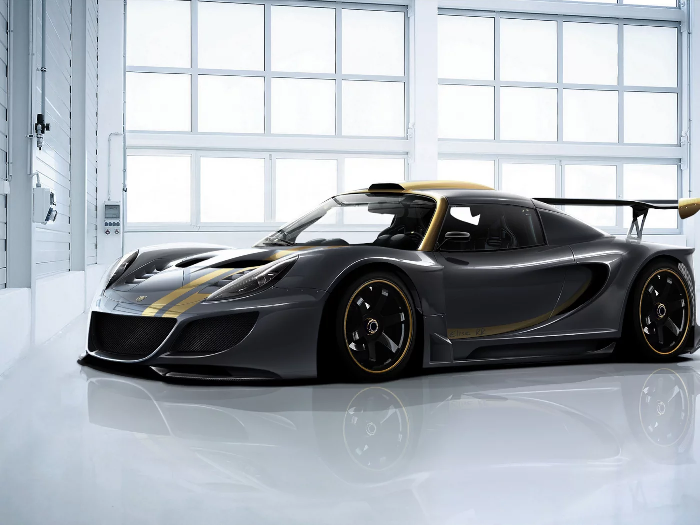 lotus, elise rr, светло, ангар, гараж