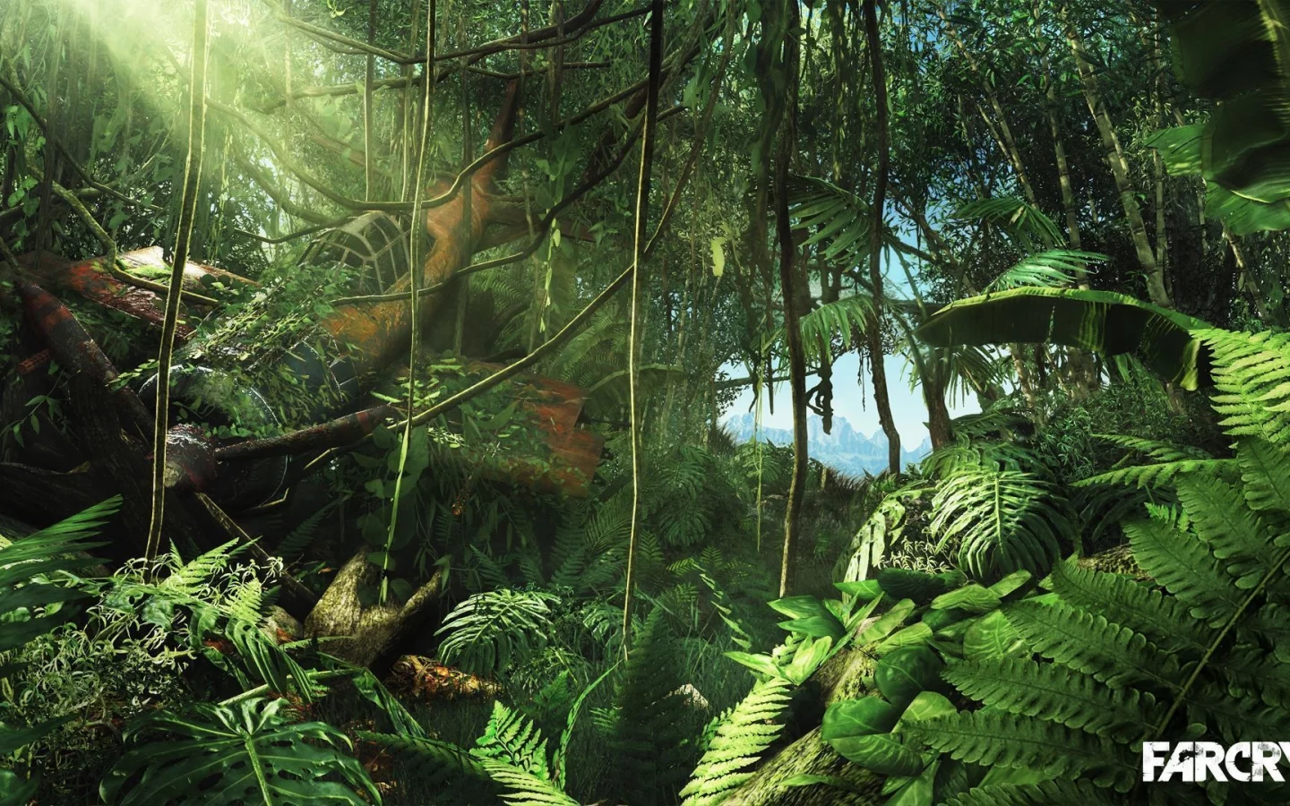 самолет, game, заросли, крушение, игра, джунгли, far cry 3
