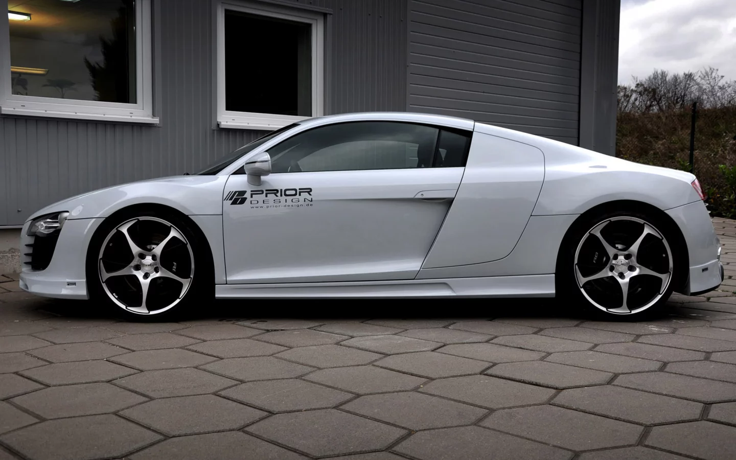 audi r8 carbon limited edition, машина, tuning, 2000x1273, prior design, car