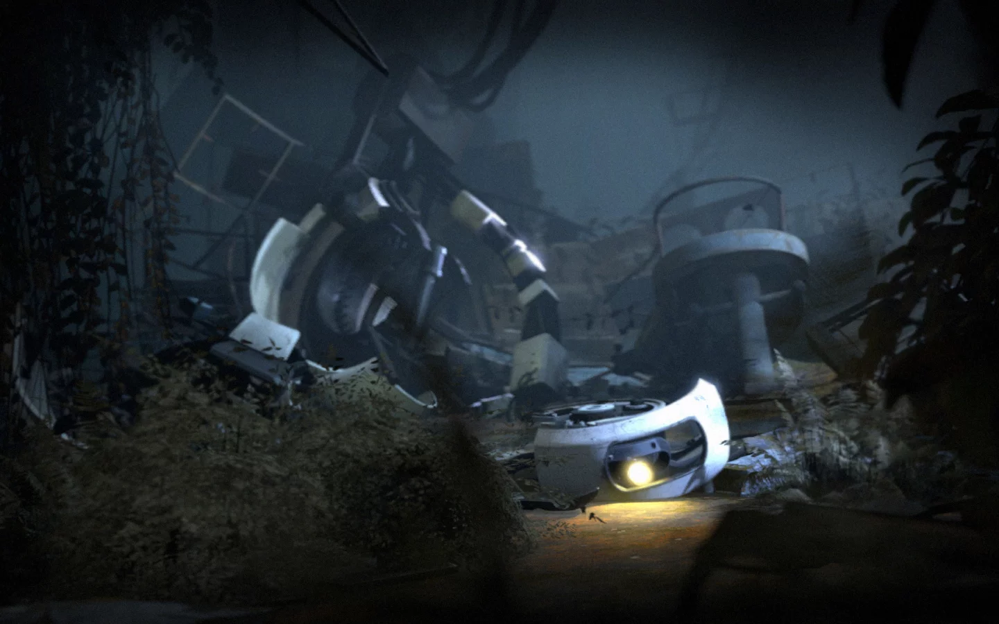 glados, глэдос, портал 2, разруха, portal 2