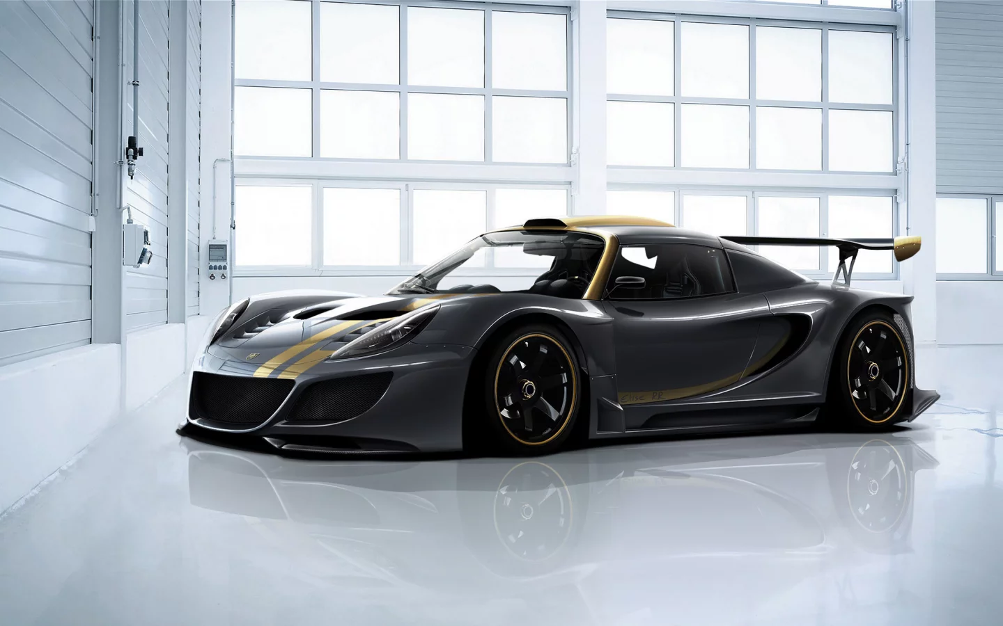 lotus, elise rr, светло, ангар, гараж