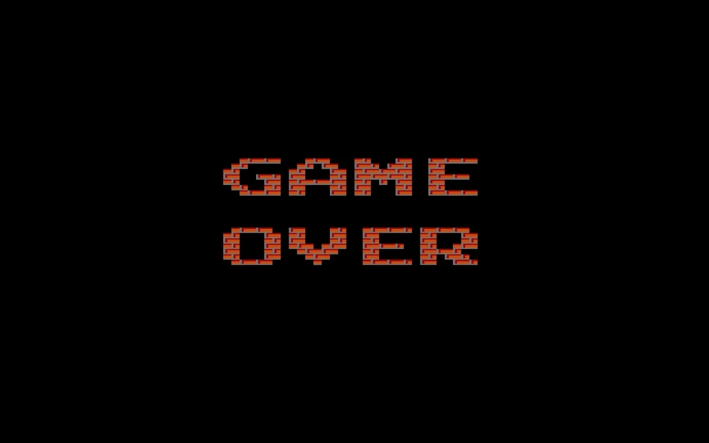 game over, игра окончена, battle city, танчики, dendy