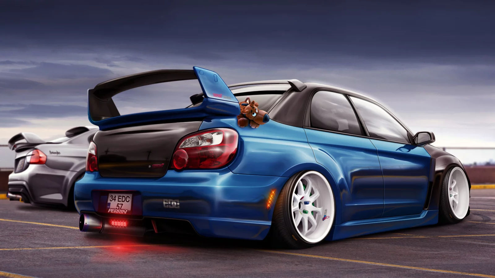 sti, стоянка, subaru, impreza, wrx