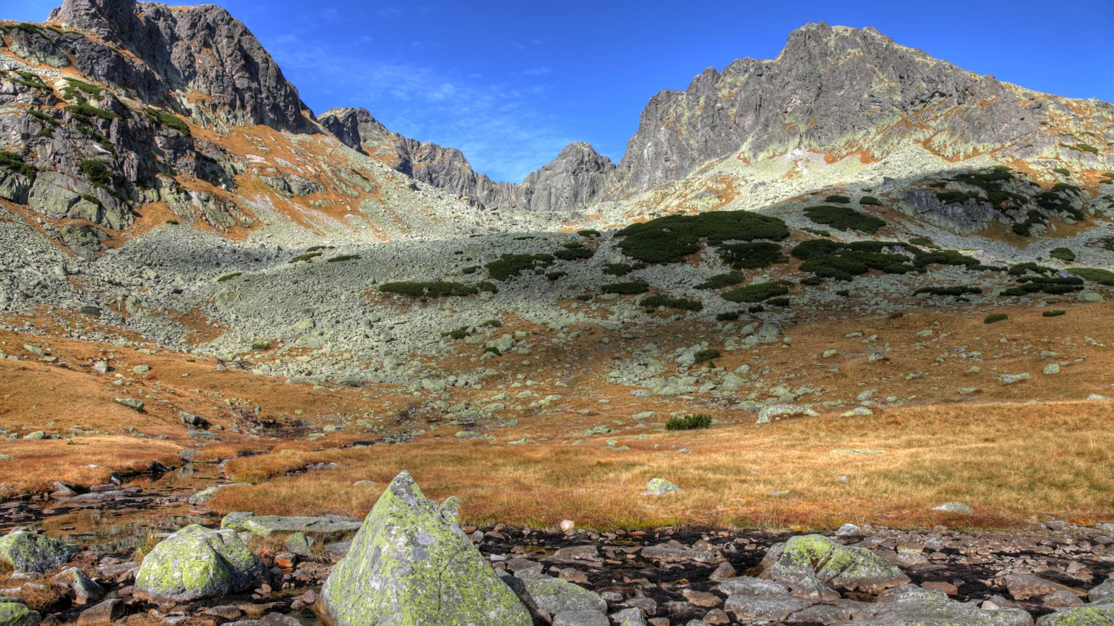 горы, пейзаж, природа, небо, облака, nature, landscape, rocks, камни, 2560x1600, clouds, mountains, sky