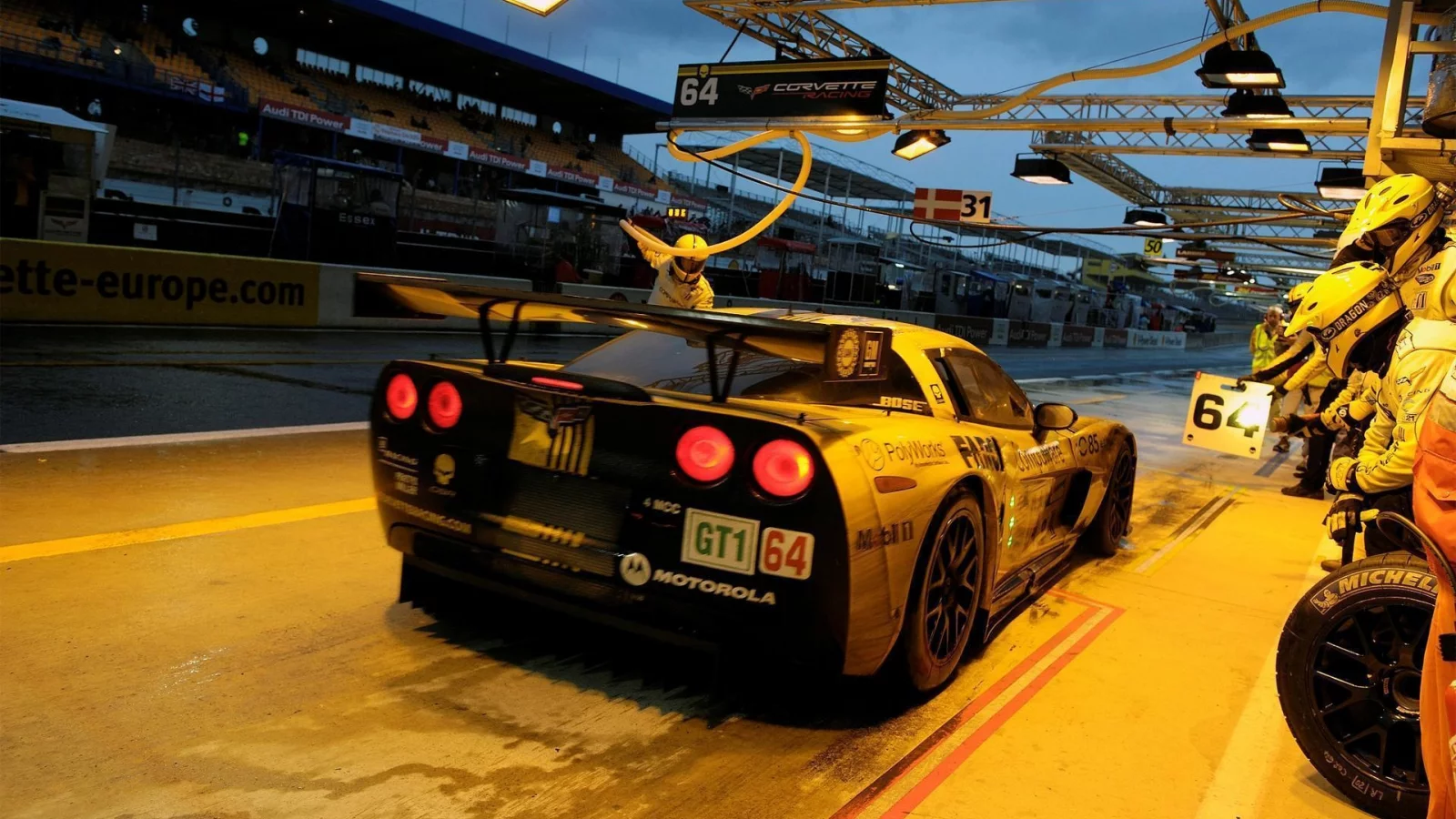 24 hours of le mans, john brooks, corvettec6r wide