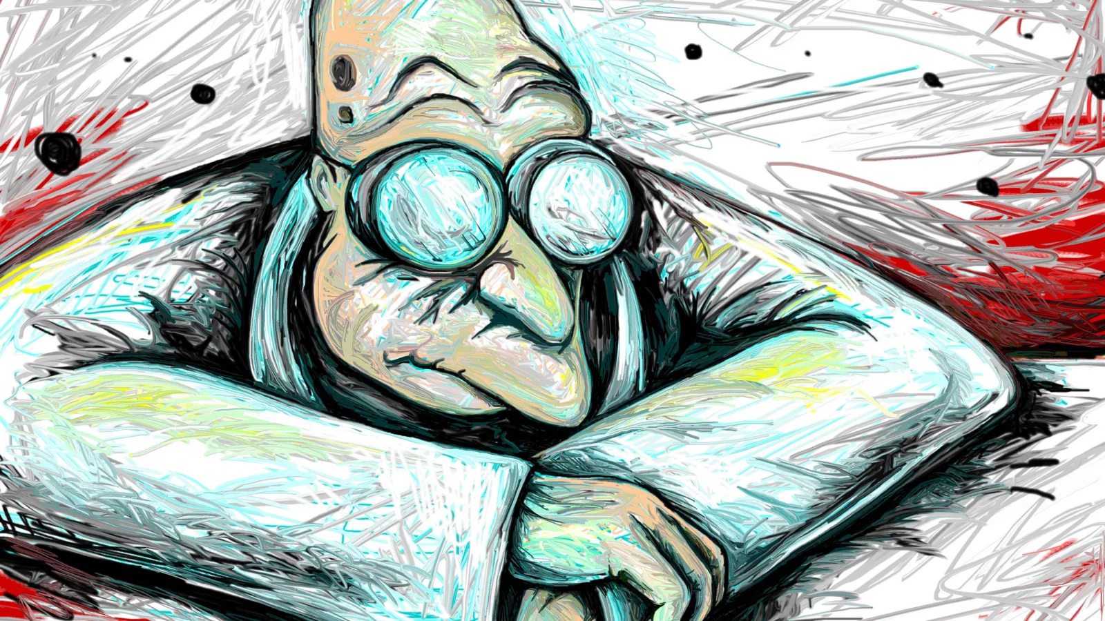 futurama, обои, professor