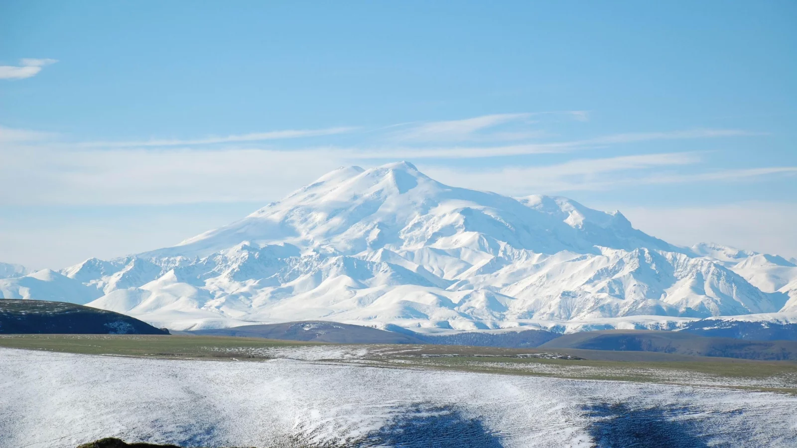 гора, mountain, свобода, величие, минги тау, двуглавый, minni taw, снег, шат-гора, чистота, весна, эльбрус
