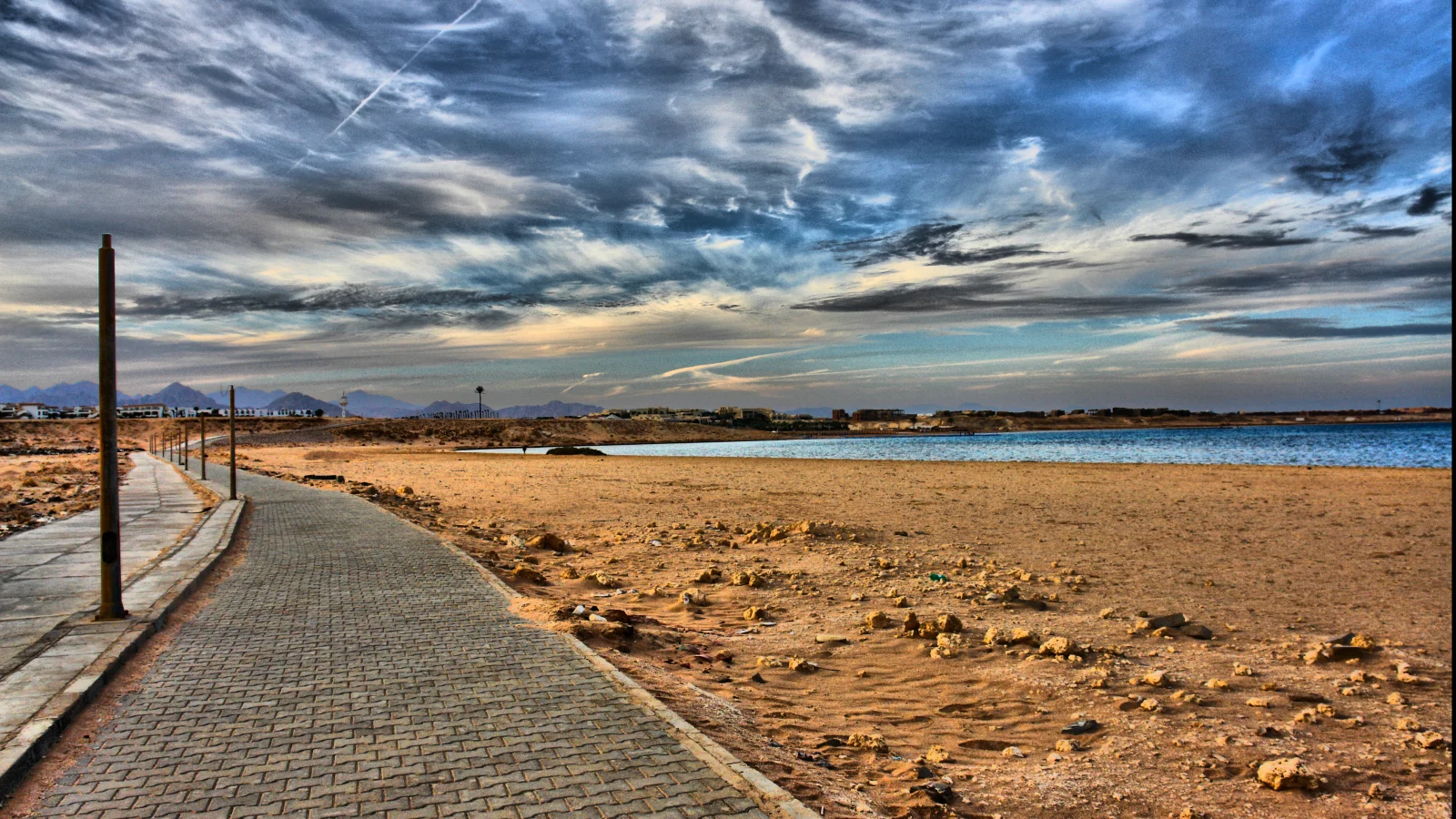 хдр, hdr, египет, море, пустыня