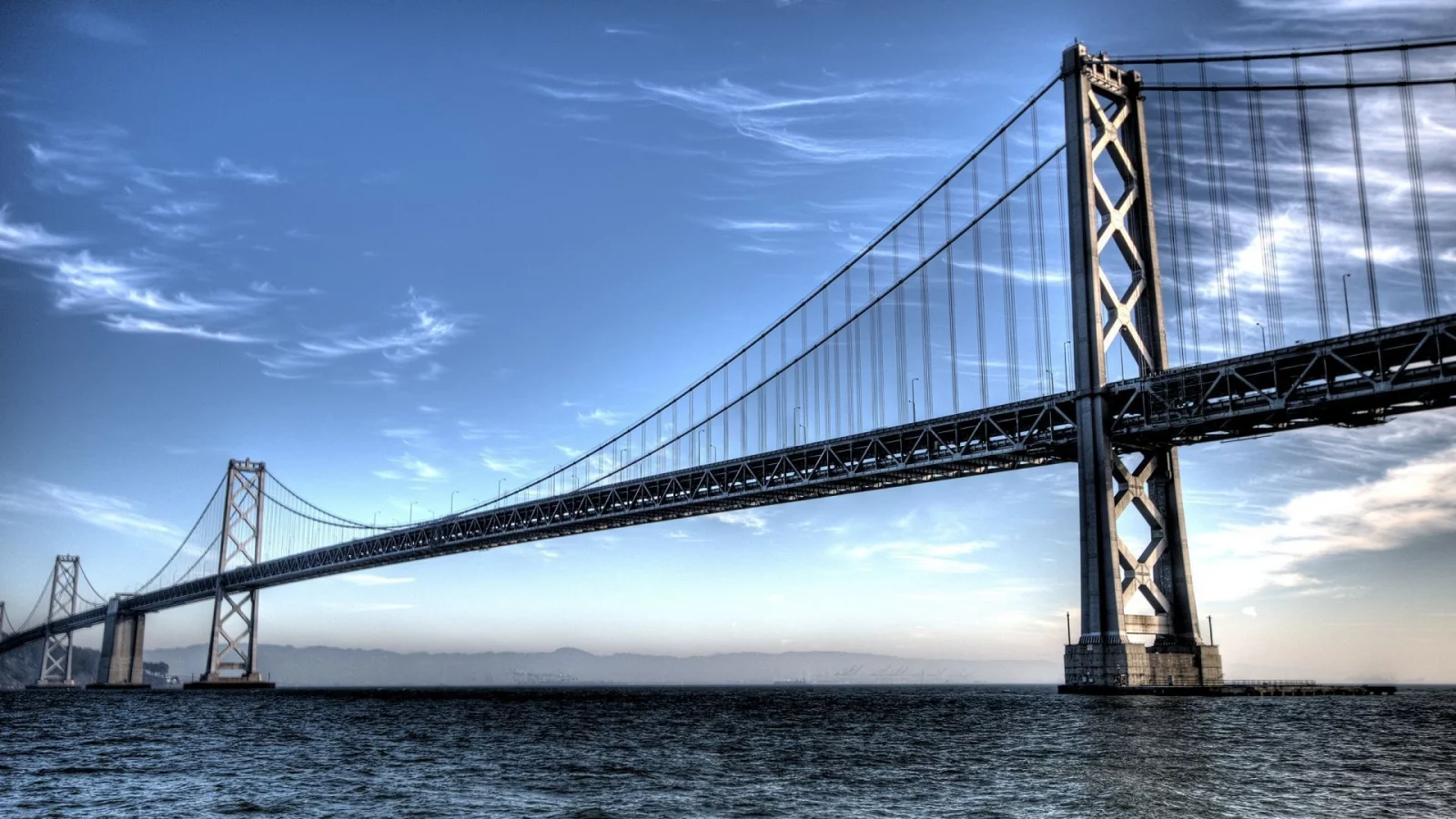 город, небо, сан франциско, san francisco, облака, мост